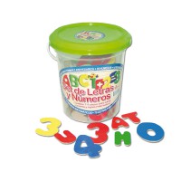 Balde letras y números 